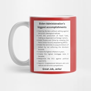 Bidens Administration Accomplishments, Jerks Mug